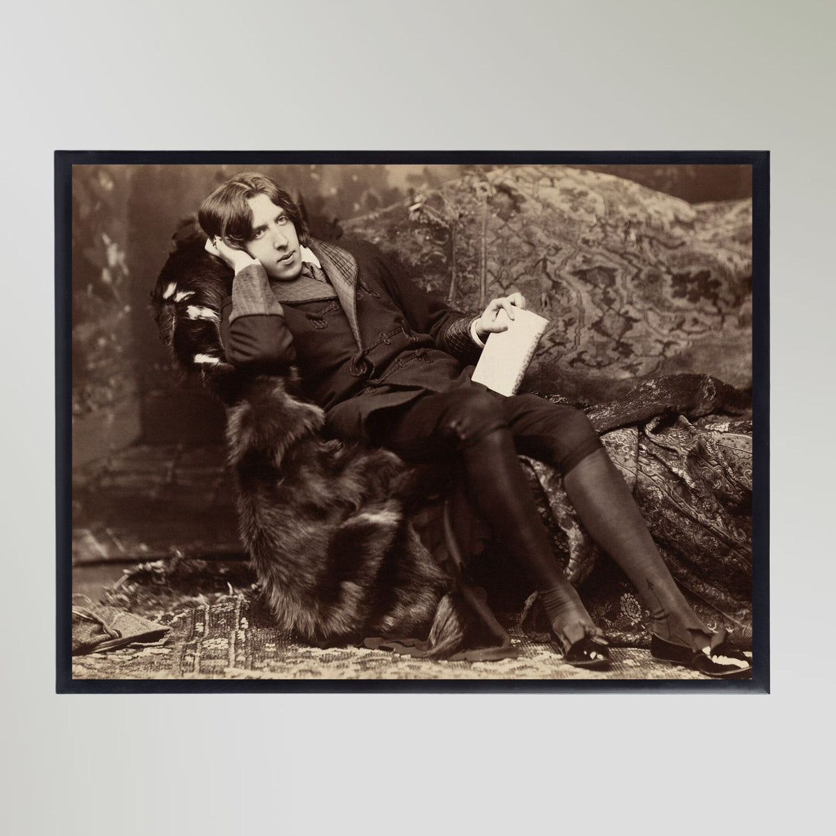 Oscar Wilde (1882) Portrait Print