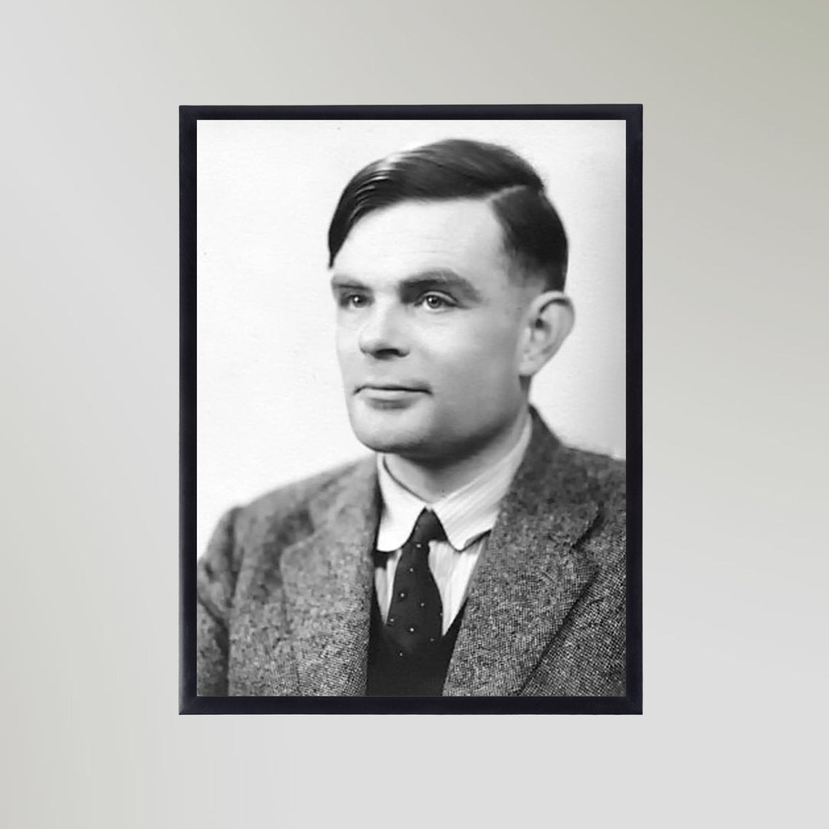 Alan Turing (1951) Portrait Art Print