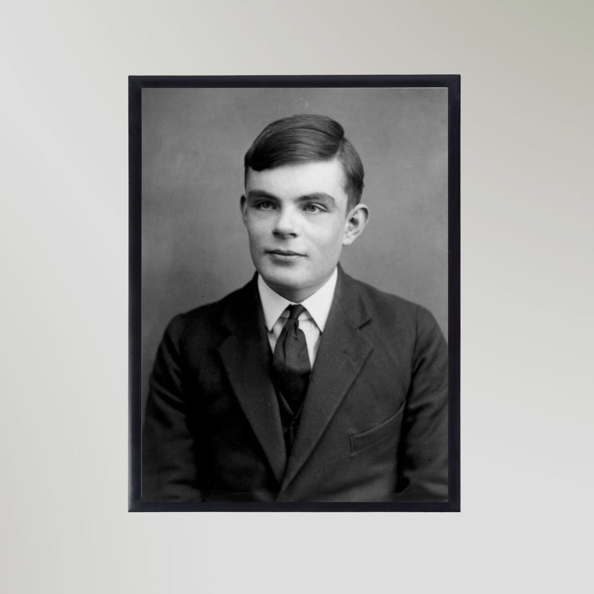 Alan Turing Portrait Art Print