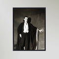 Bela Lugosi as Dracula (1931) Portrait Art Print