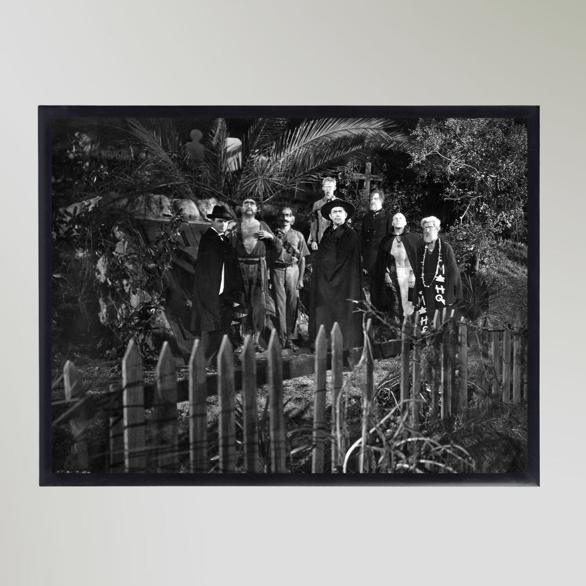 Bela Lugosi in The White Zombie (1932) Portrait Art Print