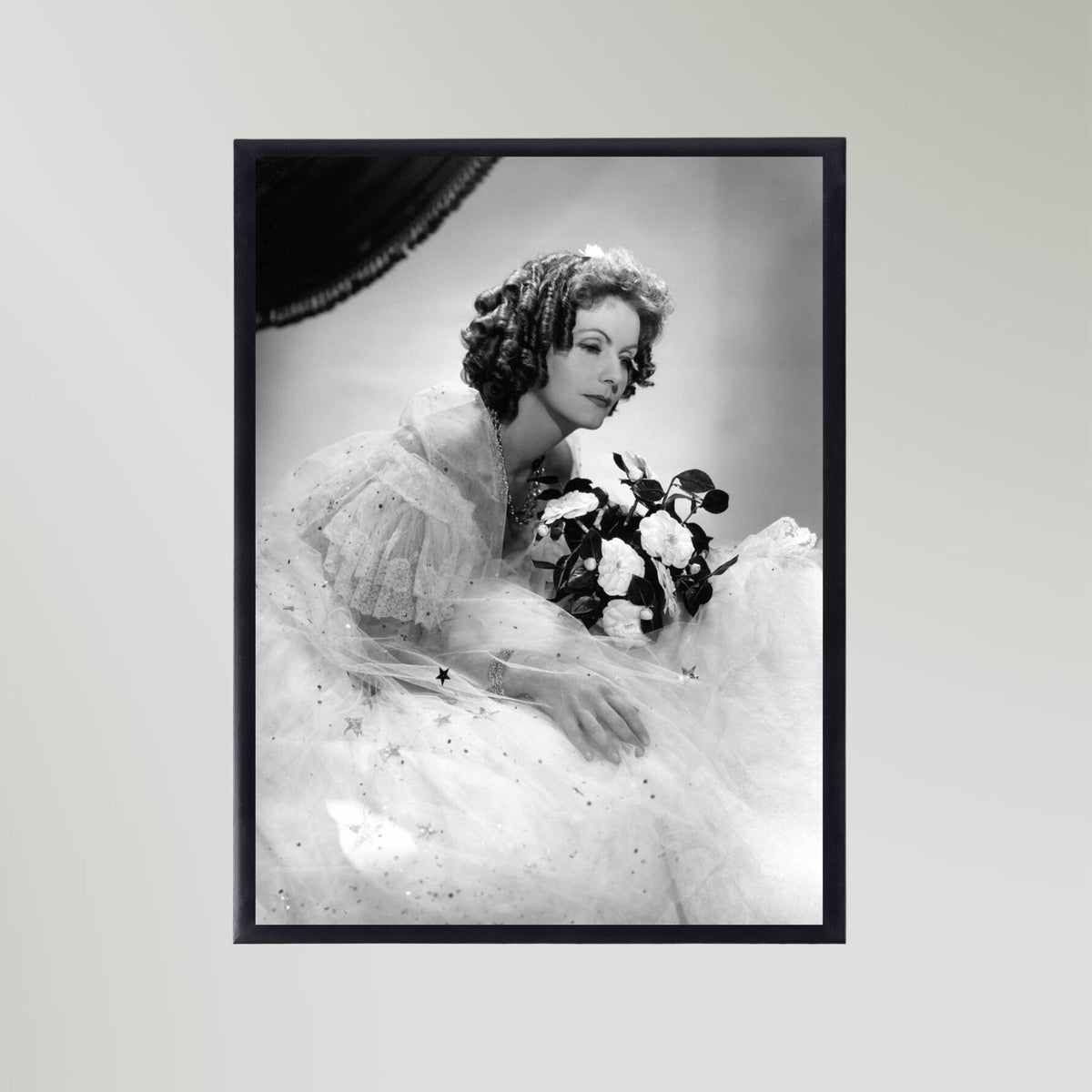 Greta Garbo (1936) Vintage Portrait Art Print