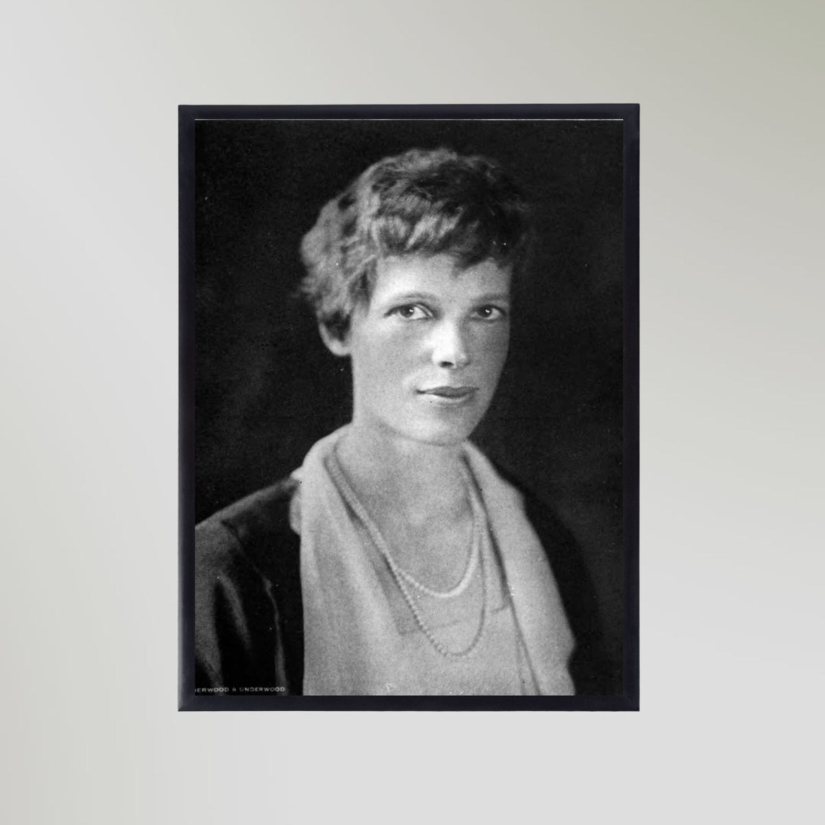 Amelia Earhart (1928) Portrait Print