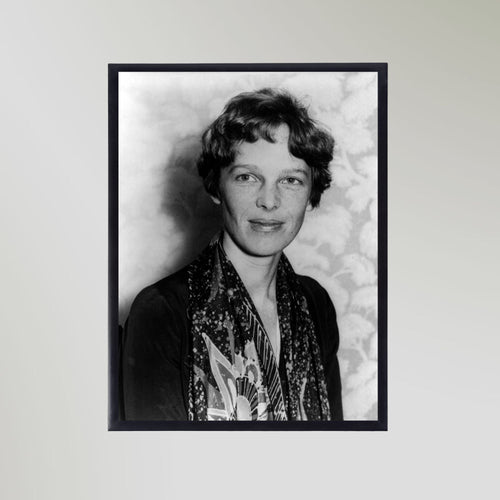 Amelia Earhart (1928) Portrait Art Print