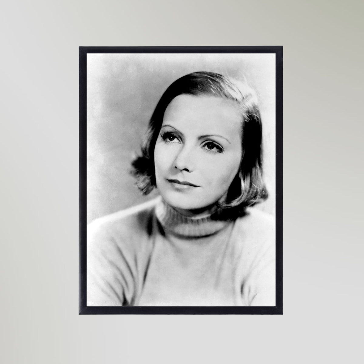 Greta Garbo Vintage Portrait Art Print