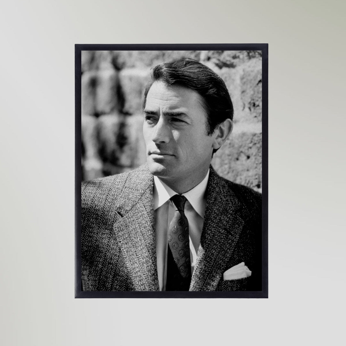 Gregory Peck Portrait Art Print