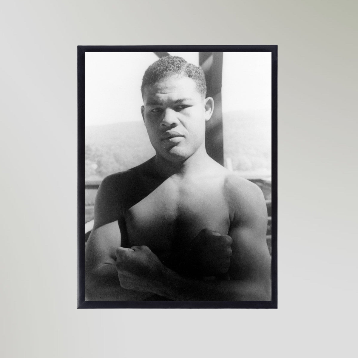 Joe Louis Boxer Portrait Art Print