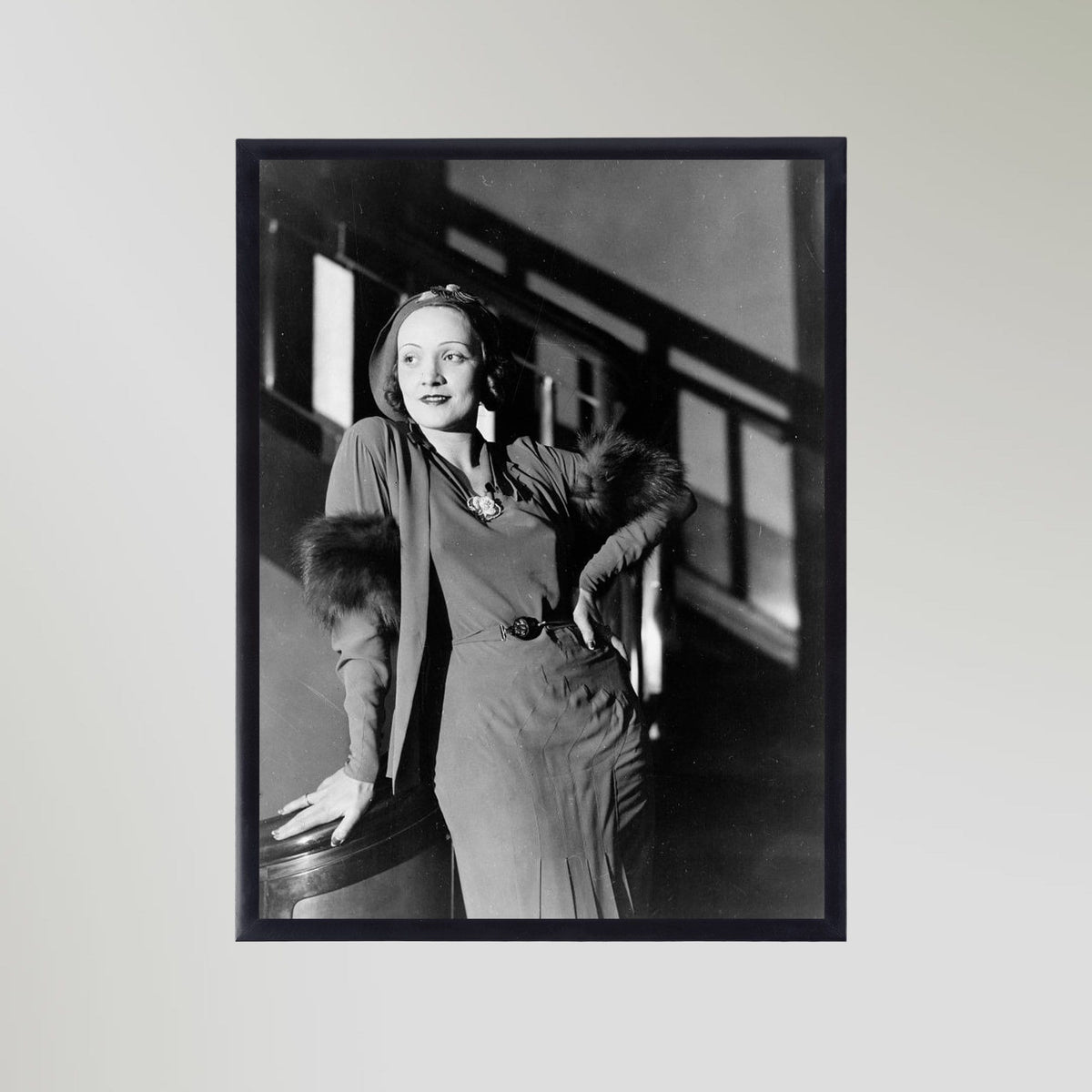 Marlene Dietrich Portrait Art Print