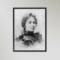 Emmeline Pankhurst (1880’s) Portrait Art Print