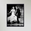 Fred Astaire & Ginger Rogers Portrait Art Print