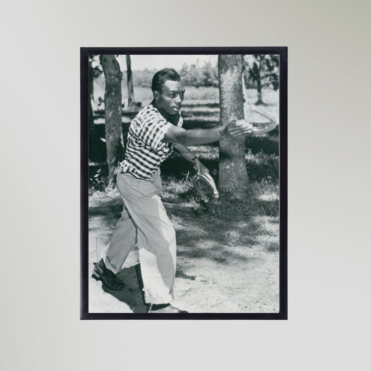 Joe Brown Boxing Portrait Art Print