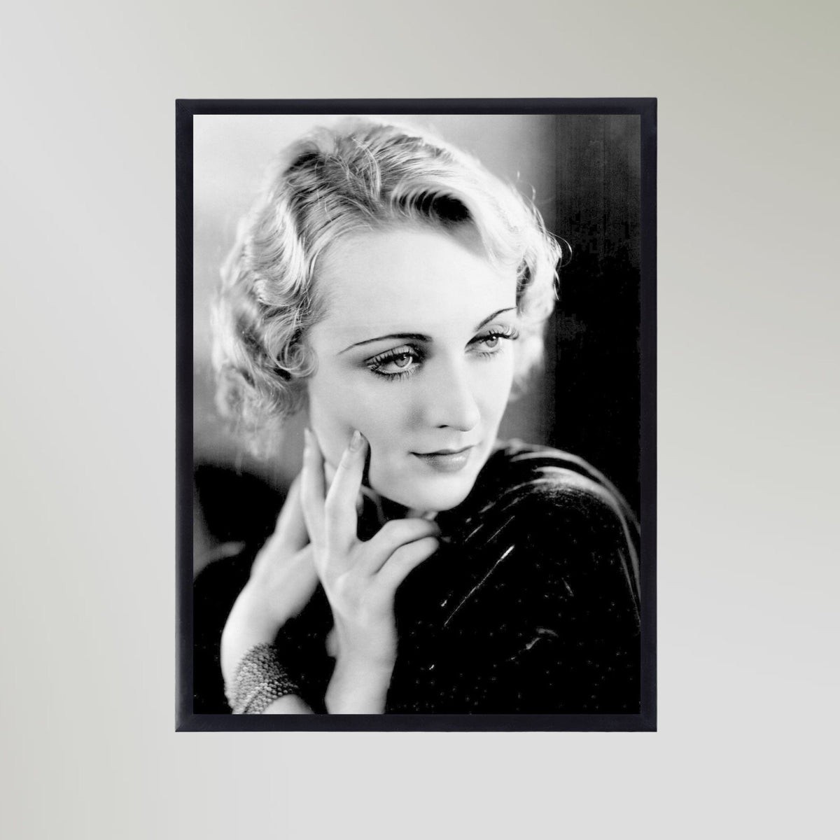 Carole Lombard (1932) Portrait Art Print