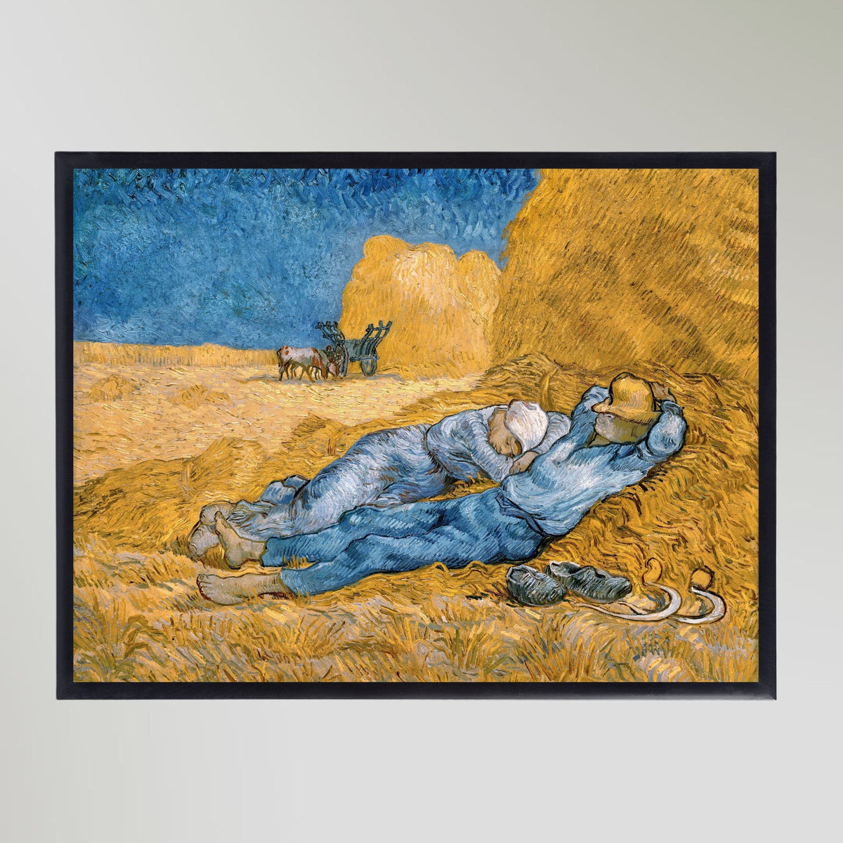 The Siesta (1890) By Vincent Van Gogh Painting Art Print