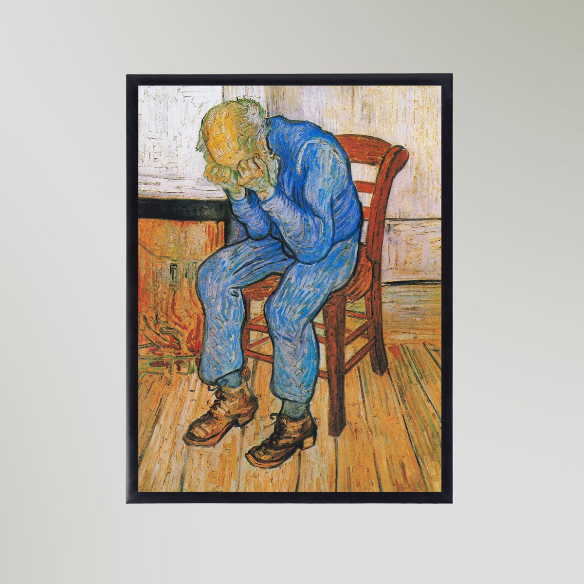 Eternity’s Gate (1890) by Vincent Van Gogh Painting Print
