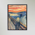 The Scream By Edvard Munch (1893) Painting Art Print