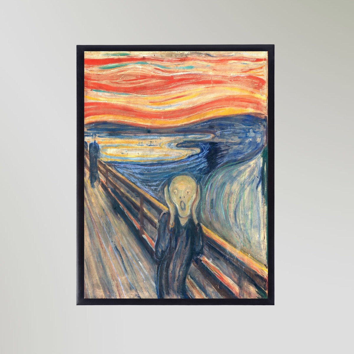 The Scream By Edvard Munch (1893) Painting Art Print