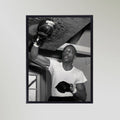 Sandy Saddler Boxing Portrait Art Print