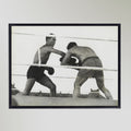 Max Schmeling Vs Robert Sennecke (1926) Boxing Portrait Art Print