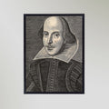 William Shakespeare (1623) Portrait Art Print
