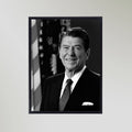 Ronald Reagan (1981) Portrait Art Print