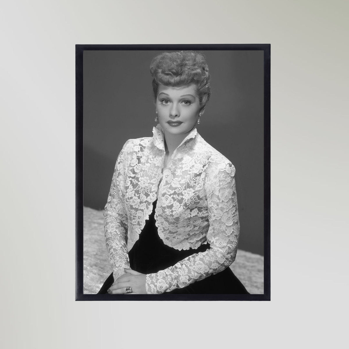 Lucille Ball (1955) Portrait Art Print