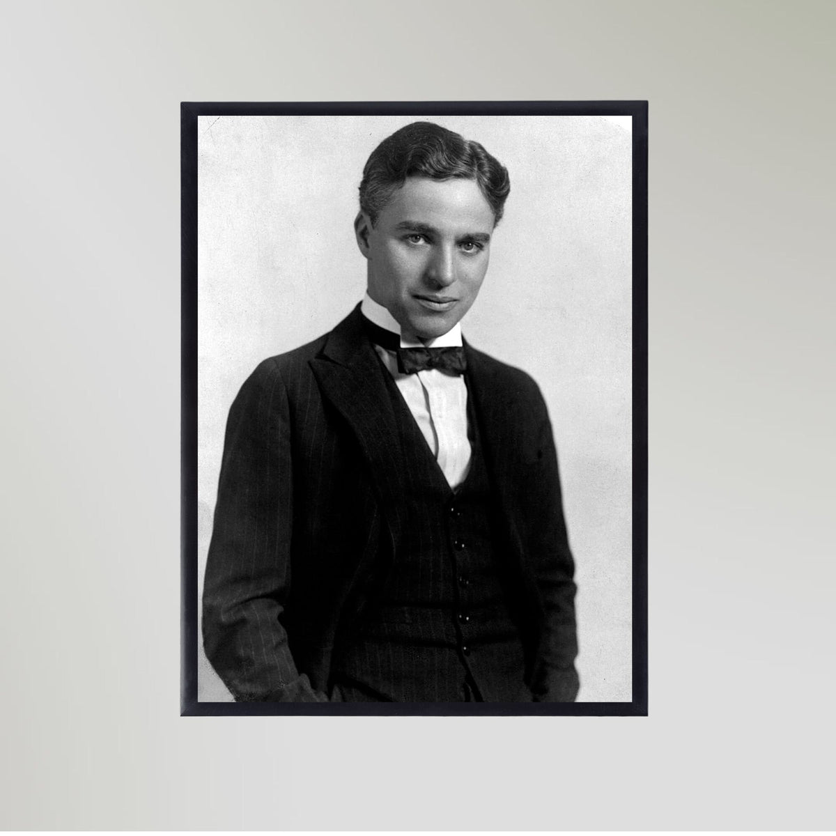 Charlie Chaplin (1920) Portrait Art Print