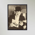 Oliver Hardy (1930) Portrait Art Print