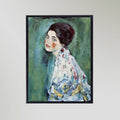 Dame Portrait (1916-1917) By Gustav Klimt Painting Art Print