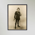 Buster Keaton (1921) Portrait Art Print
