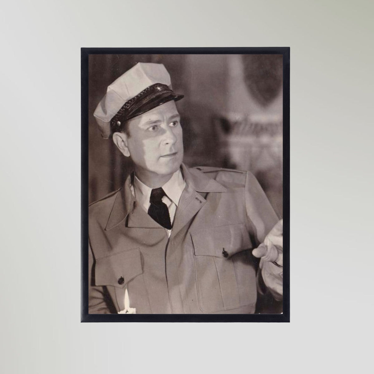 Bud Abbott Portrait Art Print