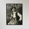 Ben Turpin Portrait Art Print
