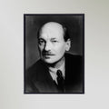 Clement Attlee (1945) Portrait Art Print
