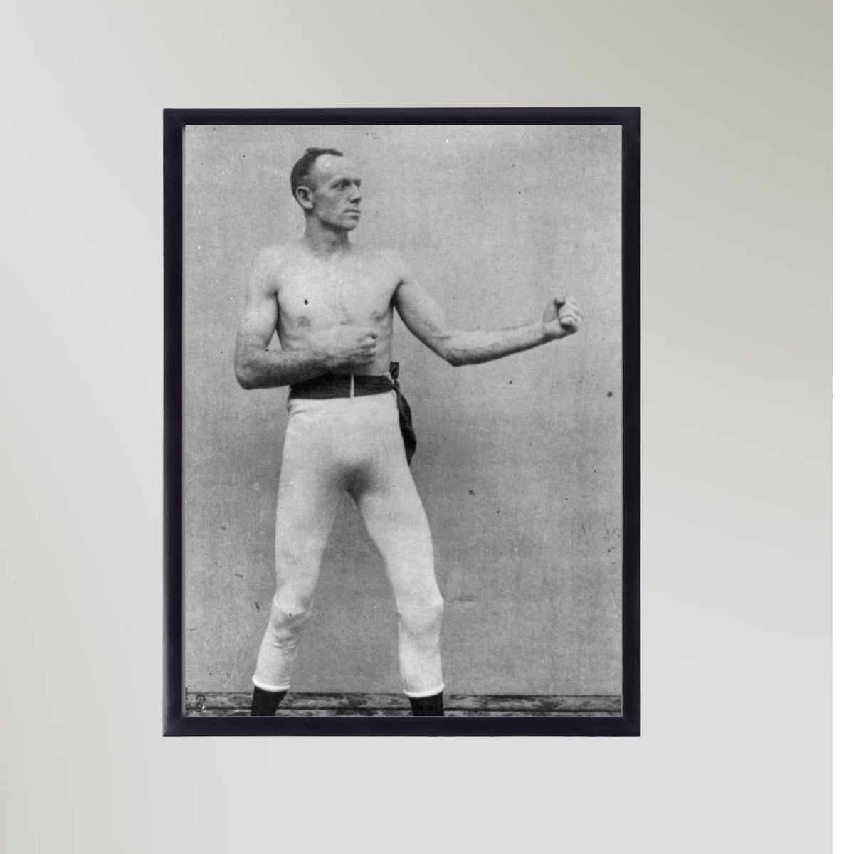 Bob Fitzsimmons (1883) Boxing Portrait Art Print