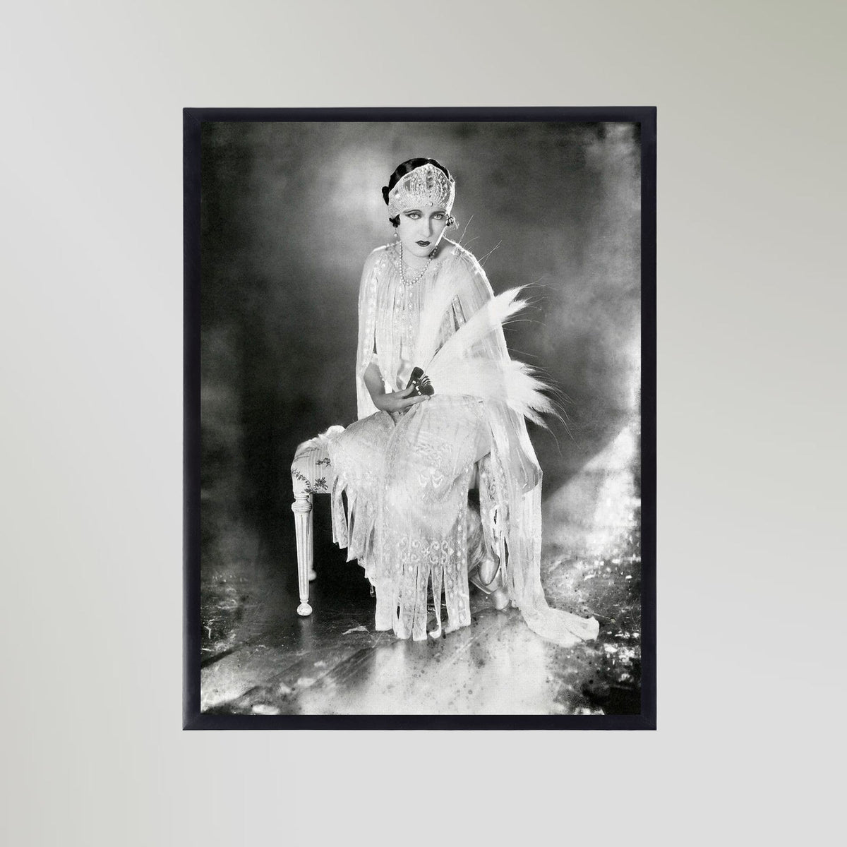 Gloria Swanson (1921) Portrait Art Print