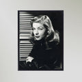 Lauren Bacall (1945) Portrait Art Print