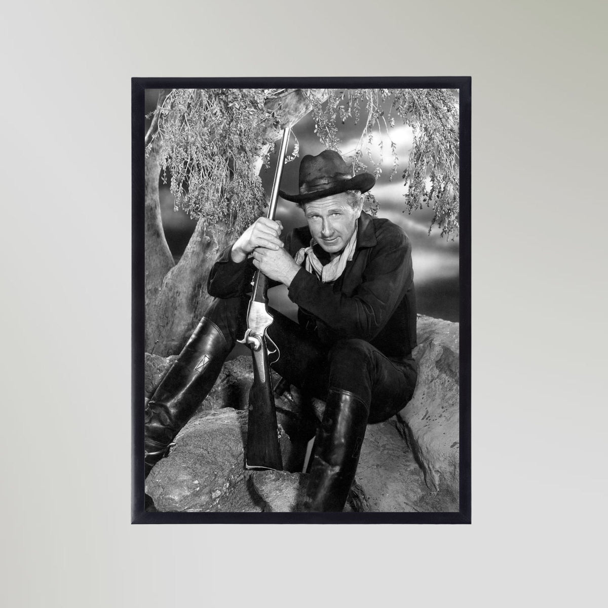 Lloyd Bridges (1965) Portrait Art Print