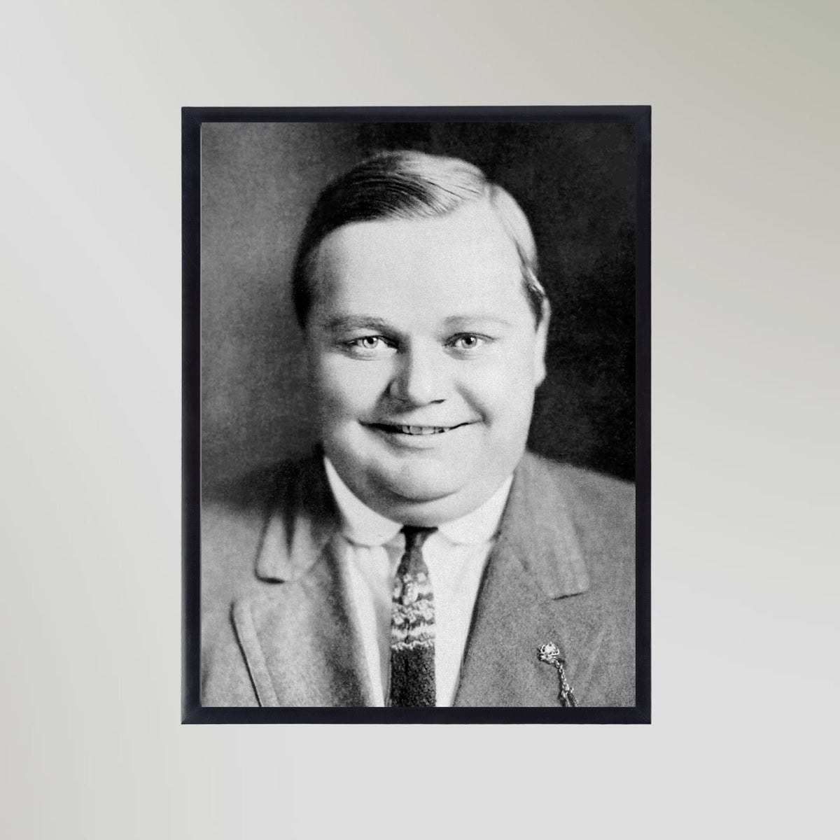 Roscoe ‘Fatty Arbuckle’ (1916) Portrait Art Print