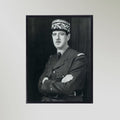 Charles De Gaulle (1945) Portrait Art Print