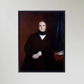 Charles Babbage (1845) Portrait Art Print