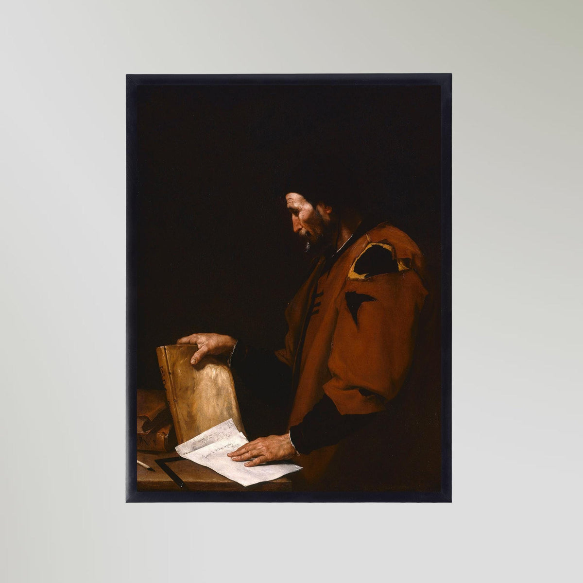 Aristotle (1637) Painting Art Print