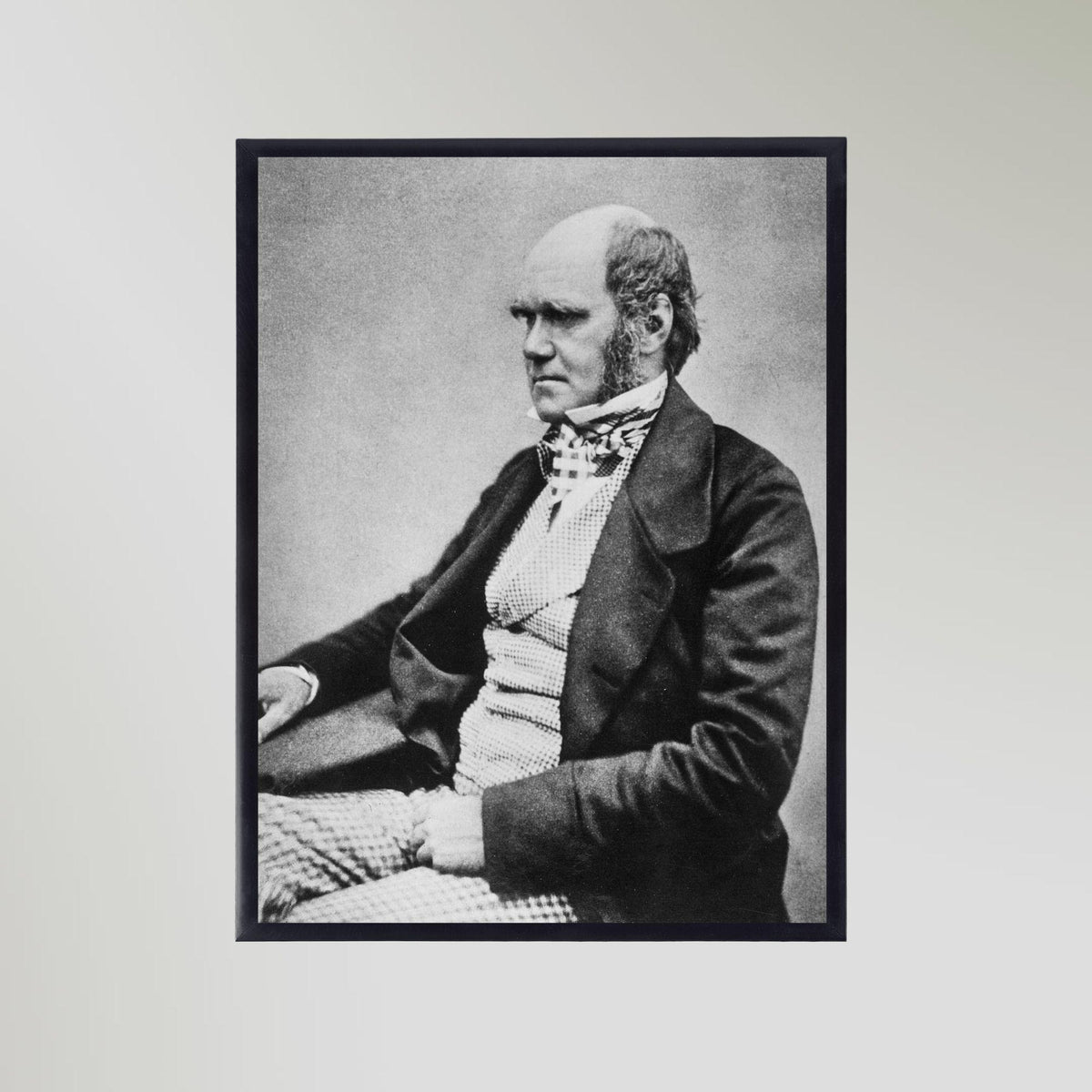 Charles Darwin Portrait Art Print