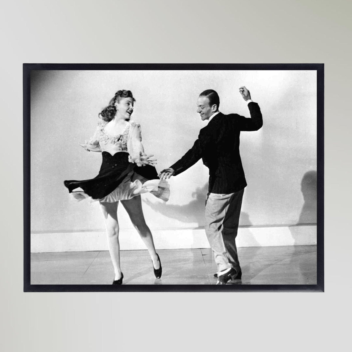 Joan Leslie & Fred Astaire (1943) Portrait Art Print