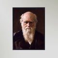 Charles Darwin Painting Portrait Art Print