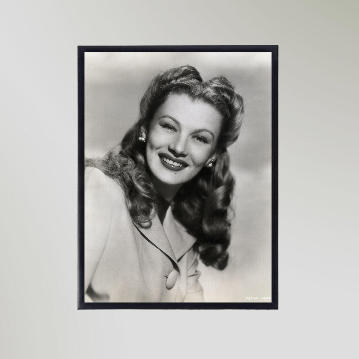 Veronica Lake (1944) Portrait Art Print