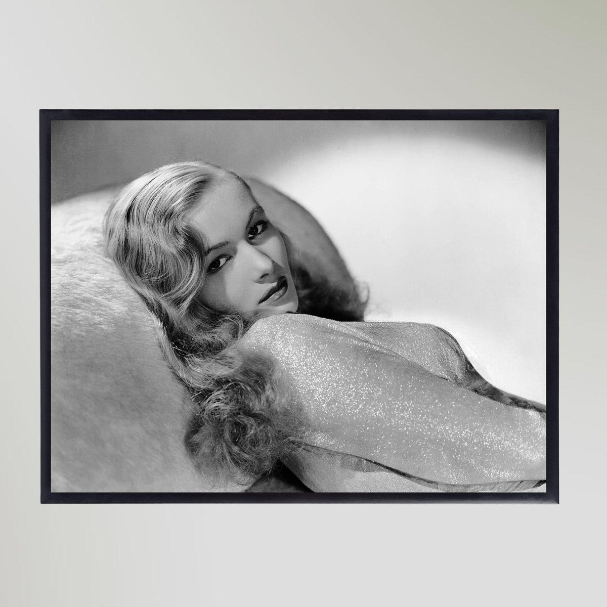Veronica Lake (1950) Portrait Art Print